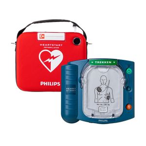 Philips HS1 AED met bijbehorende draagtas