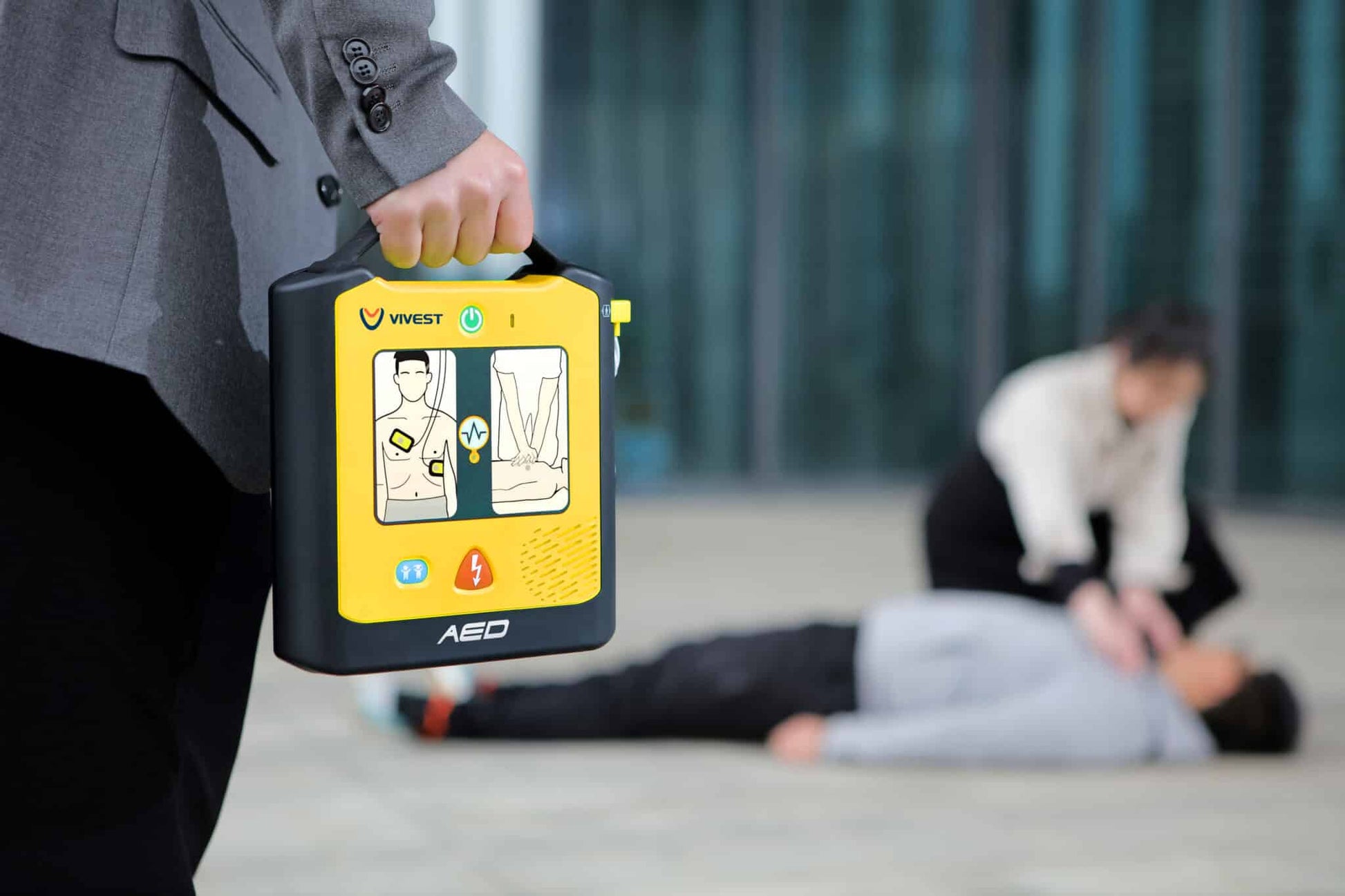 De ViVest A1 AED - Snelle en makkelijke AED van Fivaro
